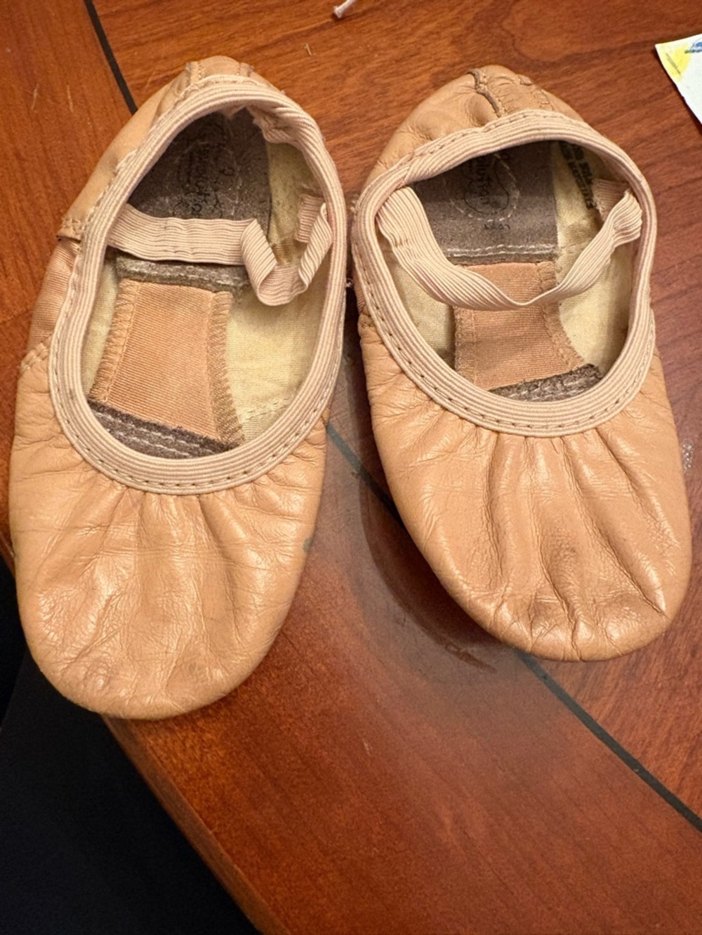 Revolution Kids Ballet Slip-Ons in Tan